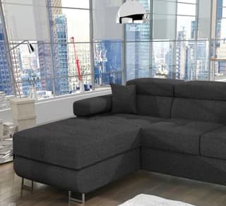 Hollingwood Mini Corner Sofa Bed with Storage i96 – close-up detail