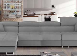 Hollingwood Long Corner Sofa Bed with Storage S83/S29 – close-up detail