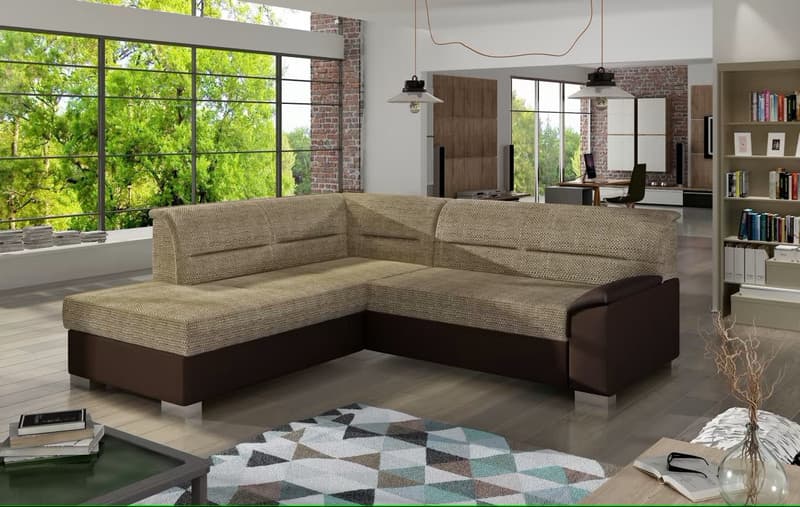Mistral Corner Sofa Bed with Storage B03/S66