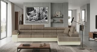 Orrino Long Corner Sofa Bed with Storage B03/S33 – right-hand corner layout