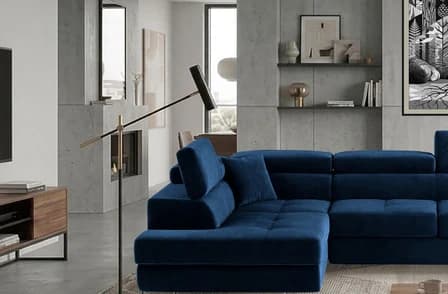 Orrino Long Corner Sofa Bed with Storage M77 – photo 3