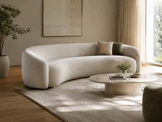 Lynford Designer Sofa in As shown – shown in a room setting