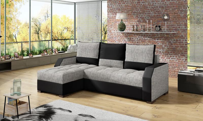 Redwyn Corner Sofa Bed With Storage B01/S11