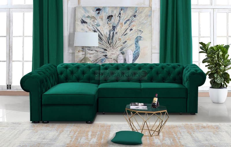 Ulverton Corner Sofa Bed with Storage K19