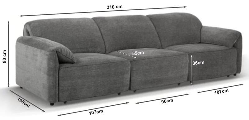 Gillingham Rise 3-Way Electronic Corner Sofa Bed – photo 5