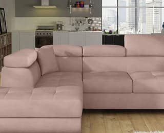Orrino Mini Corner Sofa Bed with Storage SR61 – close-up detail