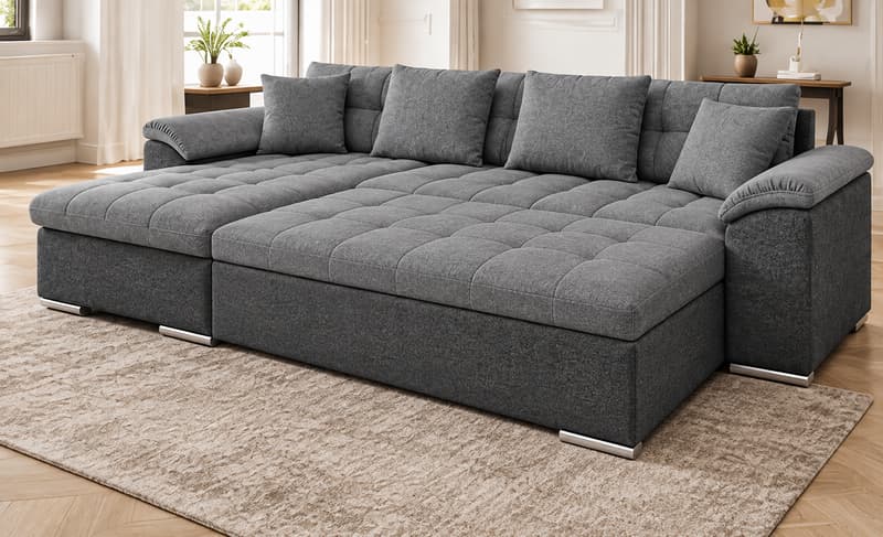 Goldcrest Corner Sofa bed with Storage – photo 3