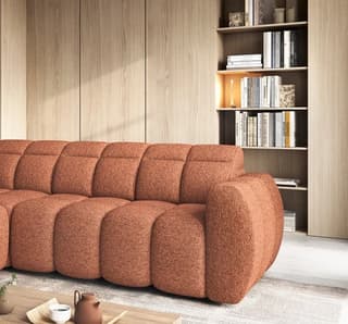 Lindorf Electric Corner Sofa Bed with Storage CN30 – close-up detail