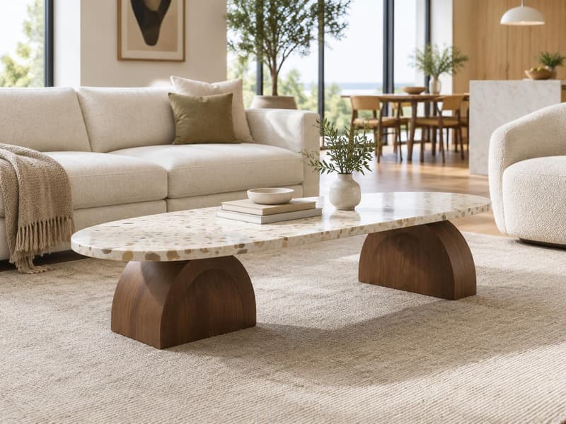 Stanton Terrazzo Coffee Table
