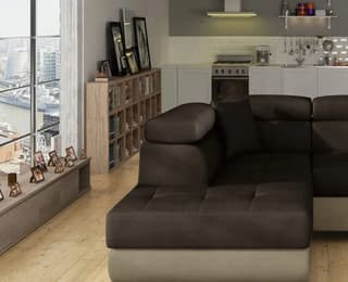 Orrino Mini Corner Sofa Bed with Storage M29/M09 – close-up detail
