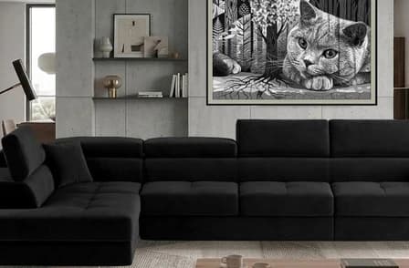 Orrino Long Corner Sofa Bed with Storage MV99 – photo 4