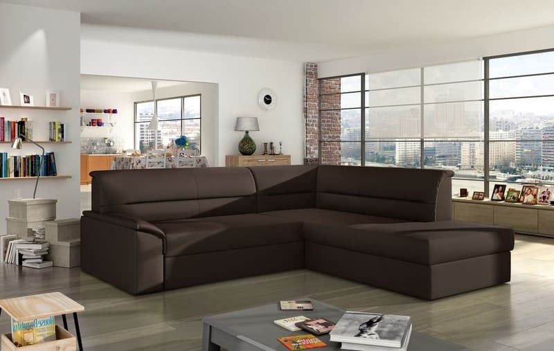 Zanetta Convertible Couch with Storage S66 Eco Leather – photo 2