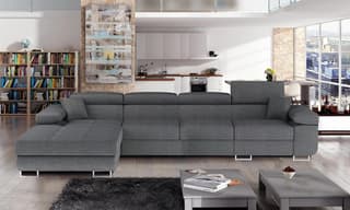 Hollingwood Long Corner Sofa Bed with Storage S21