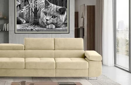 Orrino Long Corner Sofa Bed with Storage M04 – photo 5