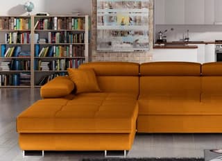 Hollingwood Long Corner Sofa Bed with Storage M48 – close-up detail