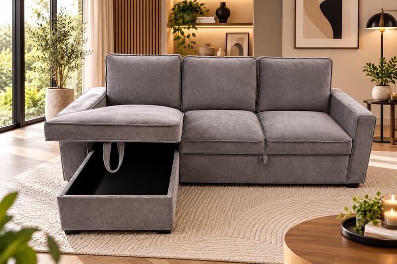 Verity Corner Sofa Bed With Storage M84 – photo 4