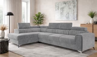Fairhaven Long Corner Sofa bed with Storage M84