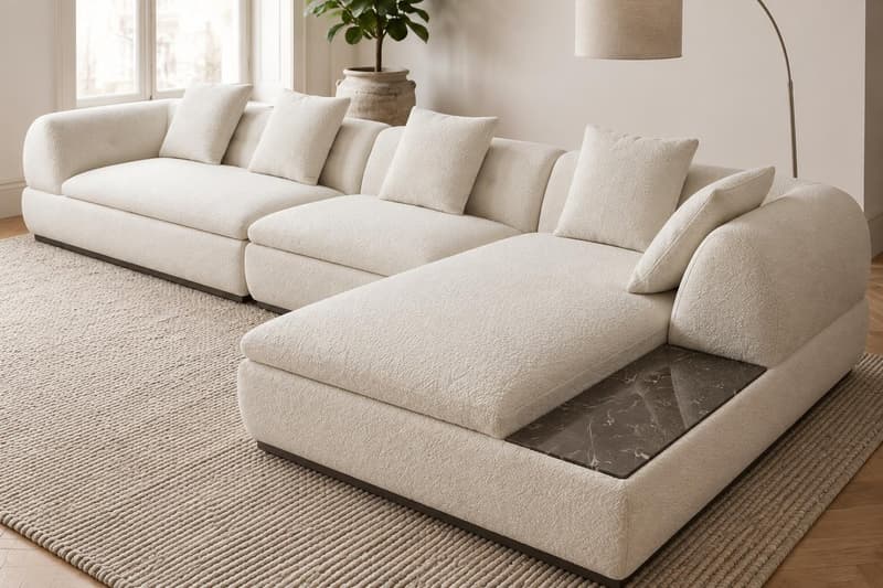 Lunara Curved Corner Sofa – photo 4