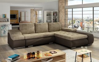 Jessamine Corner Sofa Bed with Storage B03/S66 – right-hand corner layout