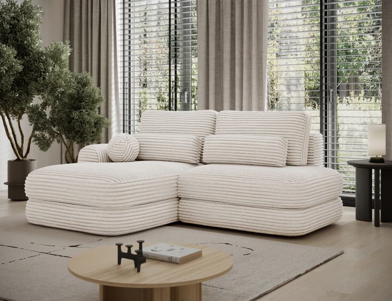 Pemberly Corner Sofa Bed with Storage ML01