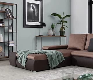 Jessamine Corner Sofa Bed with Storage M09/S66 – close-up detail