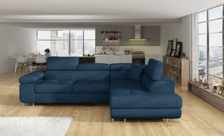 Orrino Corner Sofa Bed with Storage K09 – right-hand corner layout