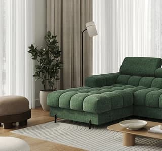 Emberly Corner Sofa Bed with Storage AM35 – close-up detail