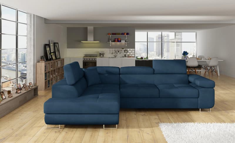 Orrino Corner Sofa Bed with Storage K09