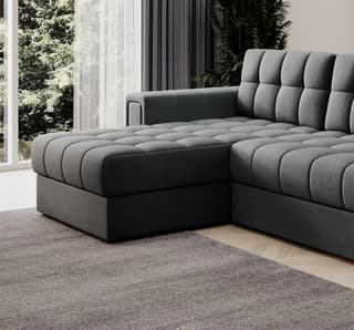 Ravenna Corner Sofa Bed with Storage SL06 – close-up detail