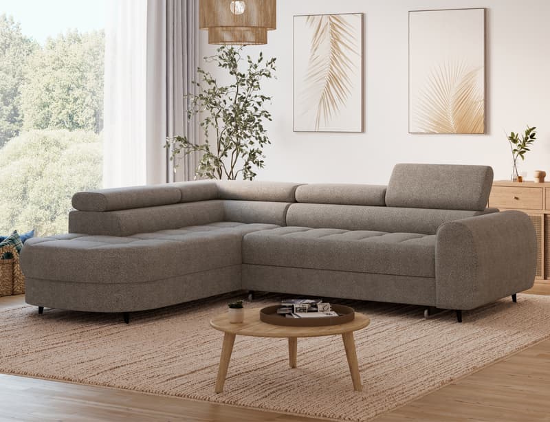 Jorvik Corner Sofa Bed with Storage RY20