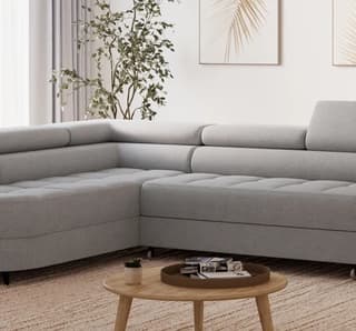 Jorvik Corner Sofa Bed with Storage N03 – close-up detail