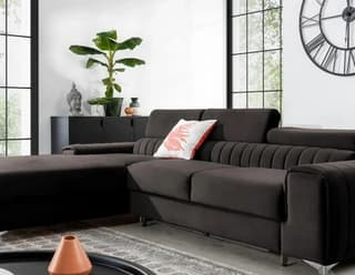 Inverleigh Corner Sofa Bed with Storage RV97 – close-up detail