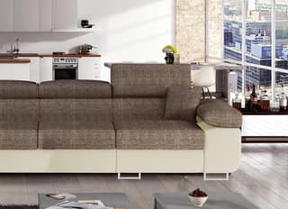 Hollingwood Long Corner Sofa Bed with Storage B03/S33 – close-up detail