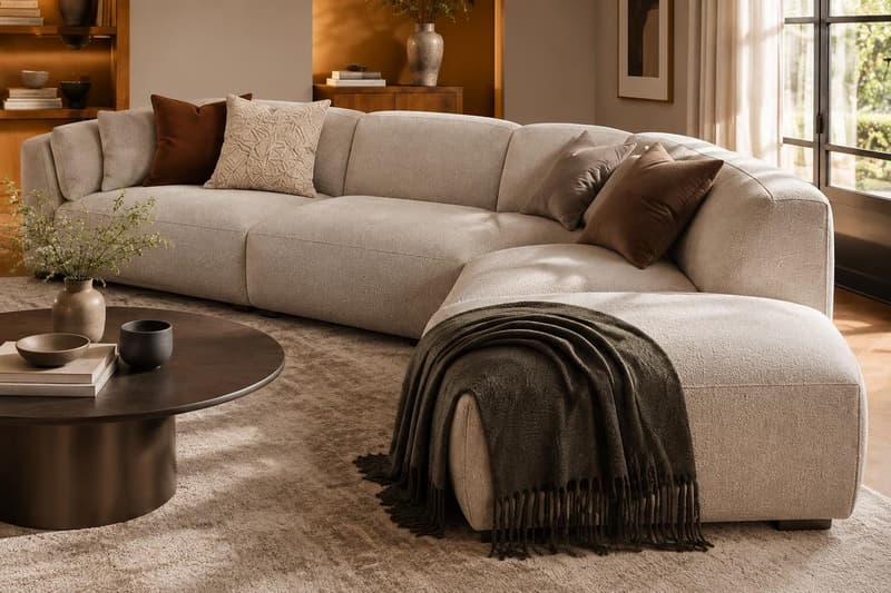 Lyndhurst Curved Corner Sofa – photo 4