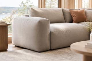 Henbury Three Seater Sofa in As shown – close-up detail