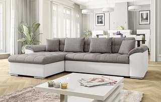 Quarry Hill corner sofa bed with storage