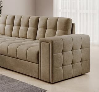 Ravenna Corner Sofa Bed with Storage M09 – close-up detail