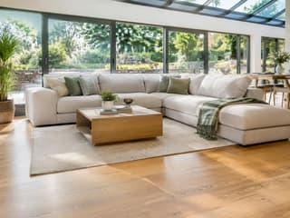 Tresham Three Seater Sofa in As shown – shown in a room setting