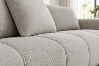 Cleveley Designer Sofa in As shown – close-up detail