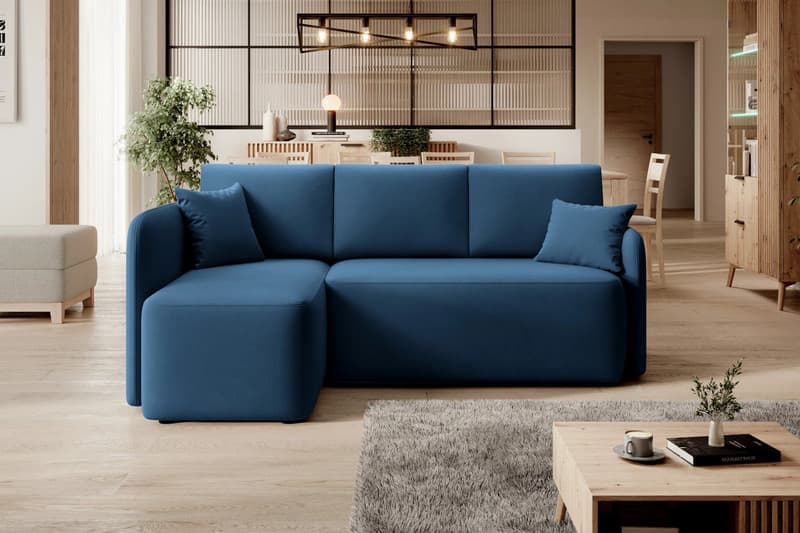 Tivoli Bay Corner Sofa Bed with Storage L40