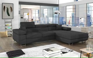 Hollingwood Corner Sofa Bed with Storage i96 – right-hand corner layout