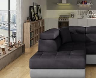 Orrino Mini Corner Sofa Bed with Storage M97/M84 – close-up detail