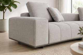 Cleveley Designer Sofa in As shown – close-up detail