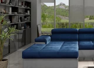 Pinehollow Corner Sofa Bed with Storage M77/M84 – close-up detail