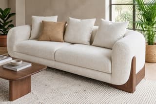 Pemberley Bouclé Sofa in As shown – alternative view