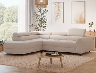 Jorvik Corner Sofa Bed with Storage TN18