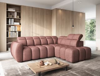 Lindorf Electric Corner Sofa Bed with Storage Pi24 – right-hand corner layout