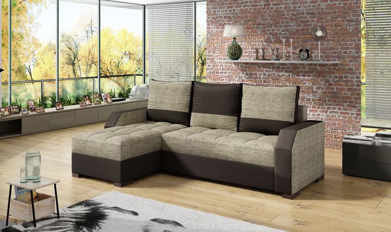 Redwyn Corner Sofa Bed With Storage B03/S66