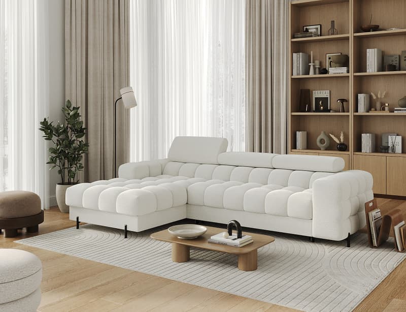 Emberly Corner Sofa Bed with Storage RY01