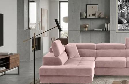 Orrino Long Corner Sofa Bed with Storage SR61 – photo 3